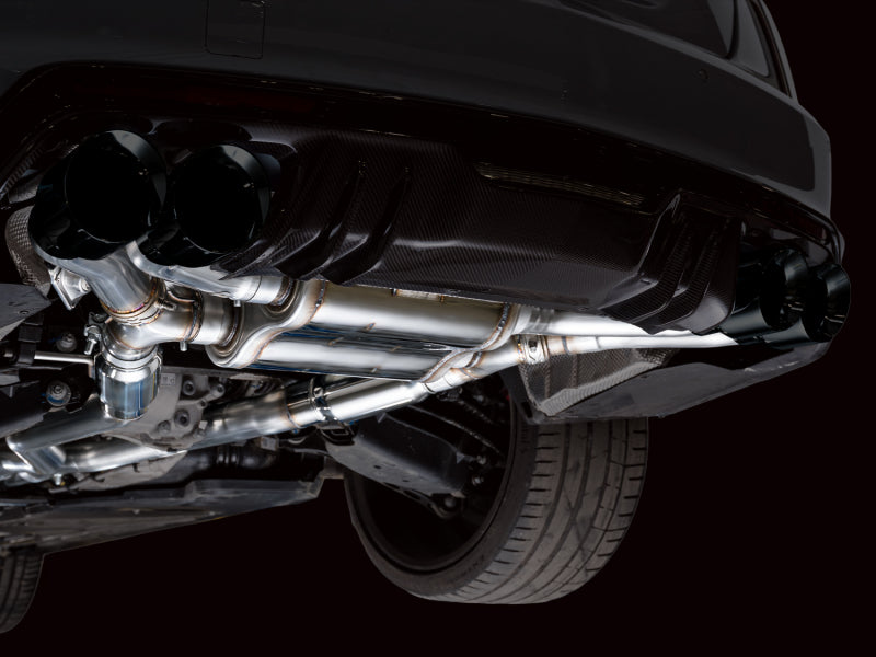 AWE 22-26 Cadillac CT5-V Blackwing SwitchPath Exhaust - Diamond Black Tips