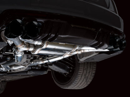 AWE 22-26 Cadillac CT5-V Blackwing SwitchPath Exhaust - Diamond Black Tips