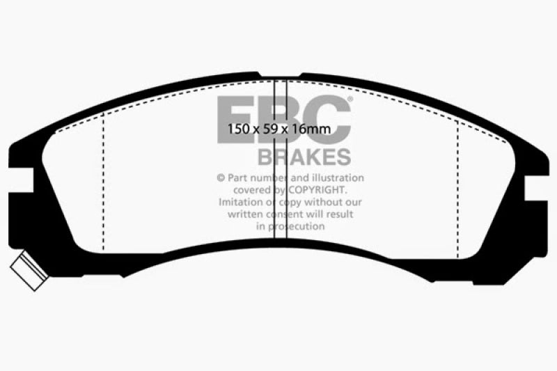 EBC Ultimax2 Rear Brake Pads - UD530 EBC
