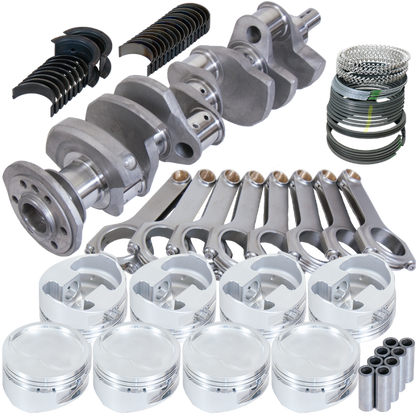 Eagle Chevy 350 3.750in Crank 6.000in H-Beam -28cc 4.030in Pistons Rotating Assembly