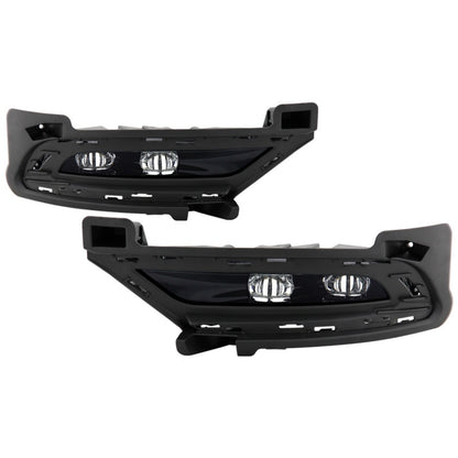 Spyder 15-19 Chrysler 300 OEM LED Fog Lights W/Switch- Clear FL-C30015-LED-C SPYDER