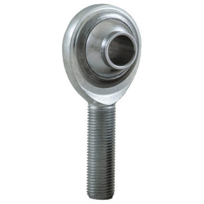 QA1 PCY Series 2-Pc Rod End - Male/Left Hand - .75in Bore x 3/4-16 - Hi-Misalign - Steel w/PTFE