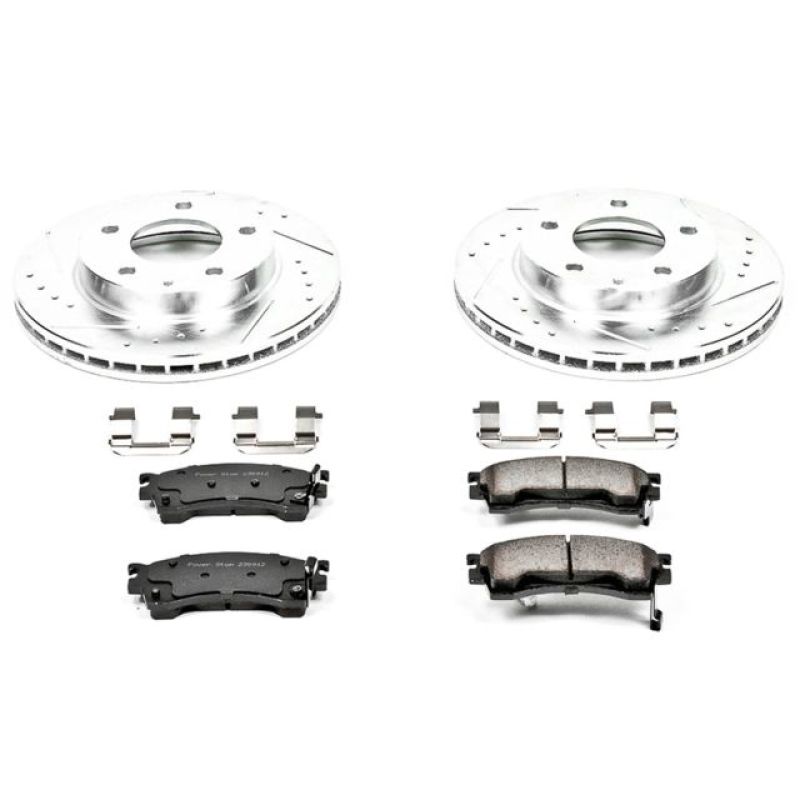 Power Stop 93-97 Ford Probe Front Z23 Evolution Sport Brake Kit PowerStop