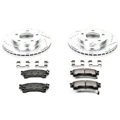 Power Stop 93-97 Ford Probe Front Z23 Evolution Sport Brake Kit PowerStop