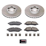 Power Stop 15-19 Ford Transit-350 Front Semi-Coated Rotor Kit