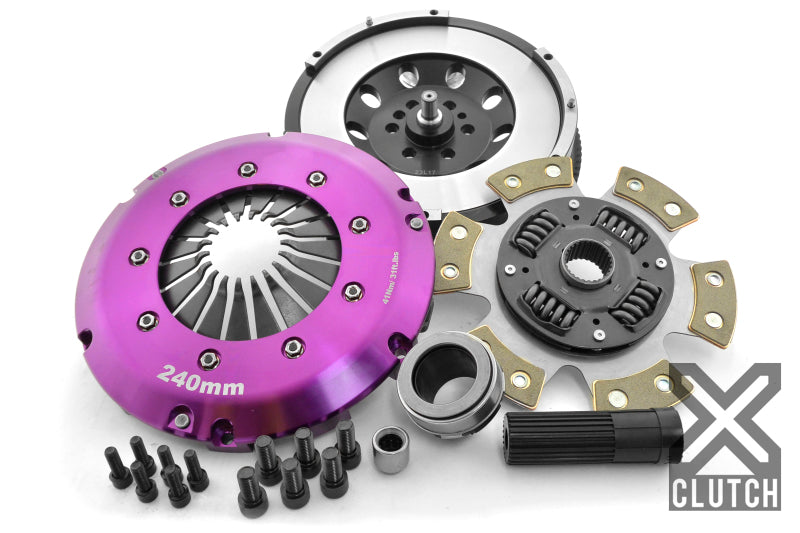 XClutch 11-13 BMW 335is Base 3.0L Stage 2R Extra HD Sprung Ceramic Clutch (6 Bolt/PB in Input Shaft)