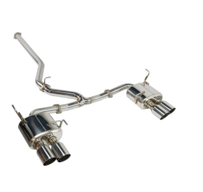 Remark 2022+ Subaru WRX Cat-Back Exhaust w/ Stainless Tip Cover Remark