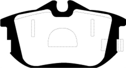 EBC RedStuff Rear Brake Pads - DP31076C EBC