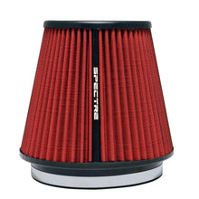 Load image into Gallery viewer, Spectre HPR Conical Air Filter 6in. Flange ID / 7.313in. Base OD / 7in. Tall - Red