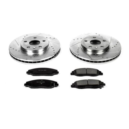Power Stop 08-14 Cadillac CTS Front Z23 Evolution Sport Brake Kit PowerStop