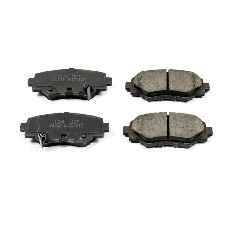 Power Stop 14-16 Mazda 3 Rear Z16 Evolution Ceramic Brake Pads PowerStop
