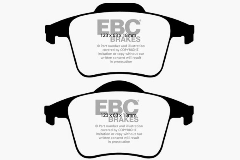 EBC GreenStuff Rear Brake Pads - DP21680 EBC