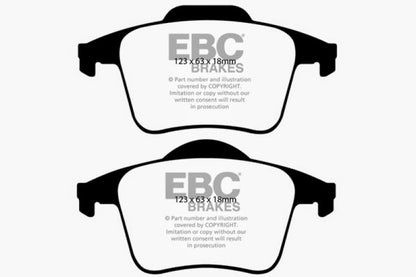EBC GreenStuff Rear Brake Pads - DP21680 EBC
