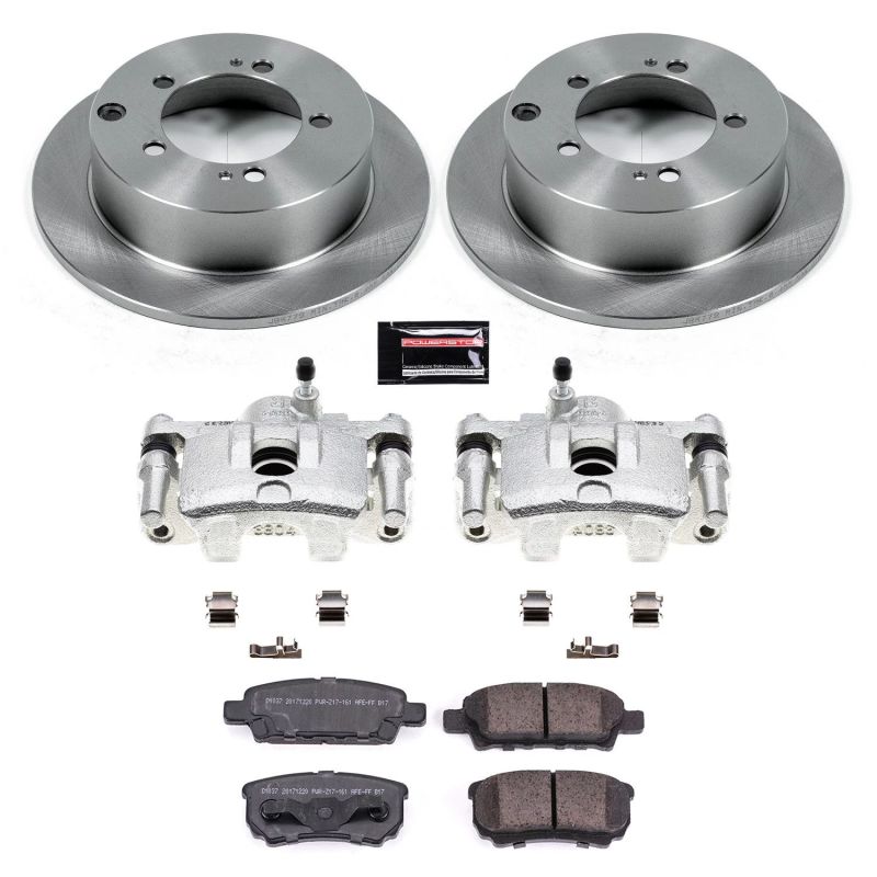 Power Stop 04-06 Mitsubishi Lancer Rear Autospecialty Brake Kit w/Calipers PowerStop