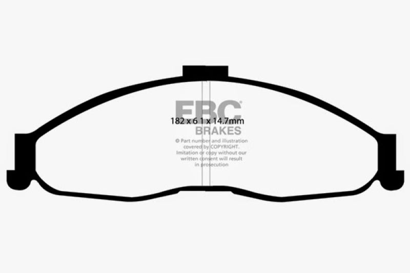 EBC GreenStuff Front Brake Pads - DP21239 EBC