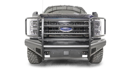 Fab Fours FS23-Q5960-1 Elite Front Bumper w/ Full Grille Guard for 2023–2025 Ford Super Duty Fab Fours