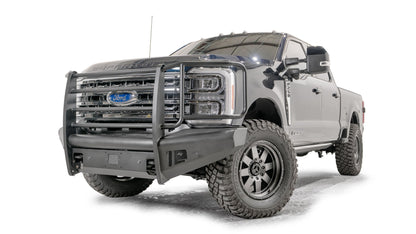 Fab Fours FS23-Q5960-1 Elite Front Bumper w/ Full Grille Guard for 2023–2025 Ford Super Duty Fab Fours