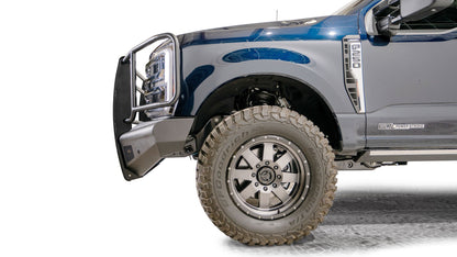 Fab Fours FS23-Q5960-1 Elite Front Bumper w/ Full Grille Guard for 2023–2025 Ford Super Duty Fab Fours