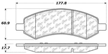 Load image into Gallery viewer, StopTech 07-17 Jeep Wrangler / 07-09 Dodge Durango Truck &amp; SUV Brake Pads - Front