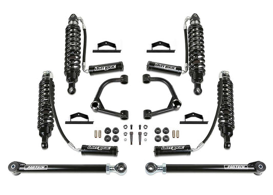Fabtech 21 Ford Bronco 3in UCA Kit w/Uniballs & Lwr Link Kit