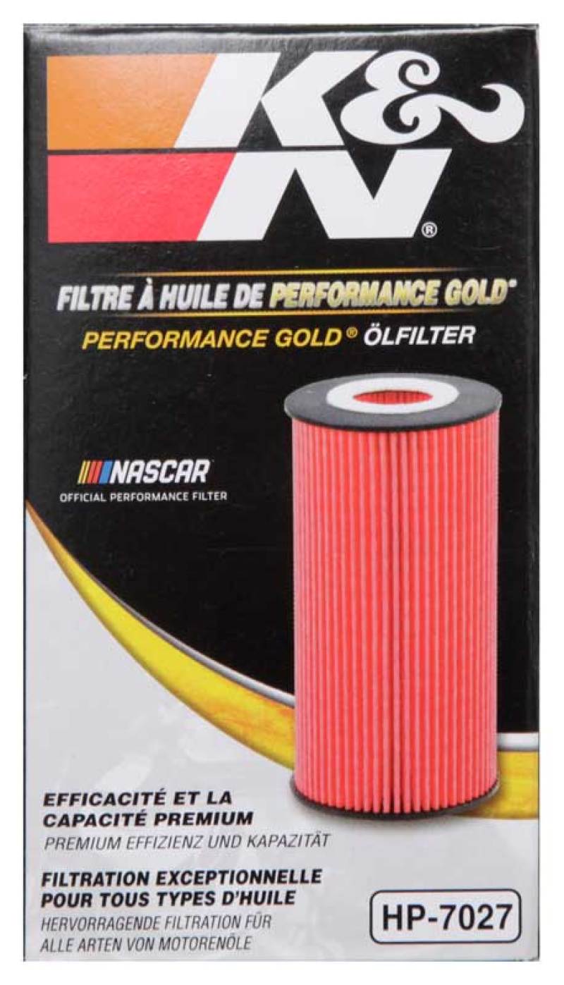 K&N Performance Oil Filter for 09-19 GM 1.4L / 1.6L / 1.8L w/ Hengst Filter Housing K&N Engineering
