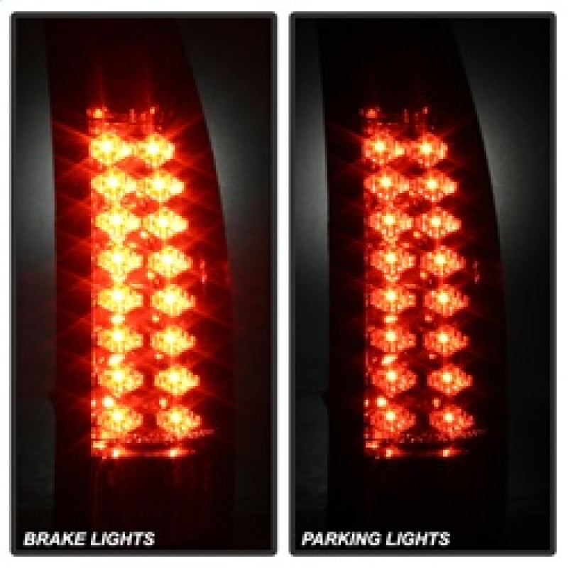 Spyder Chevy C/K Series 1500 88-98/GMC Sierra 88-98 LED Tail Lights Blk Smke ALT-YD-CCK88-LED-BSM SPYDER