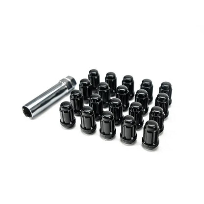 FactionFab black M12x1.5 spline drive lug nuts FFA1.10243.4
