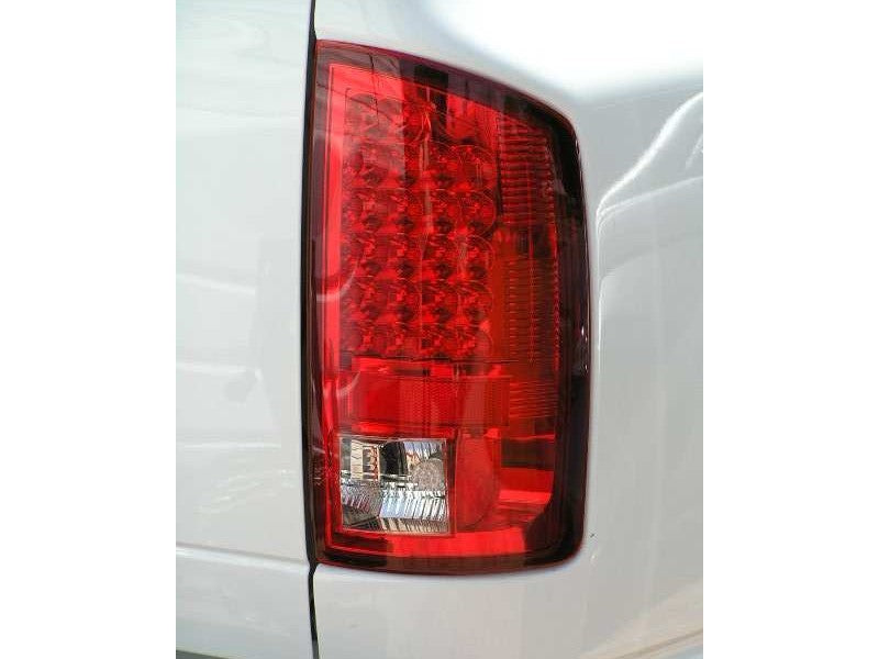 Spyder Dodge Ram 1500 09-14 LED Tail Lights Incandescen- Red Clear ALT-YD-DRAM09-LED-RC SPYDER