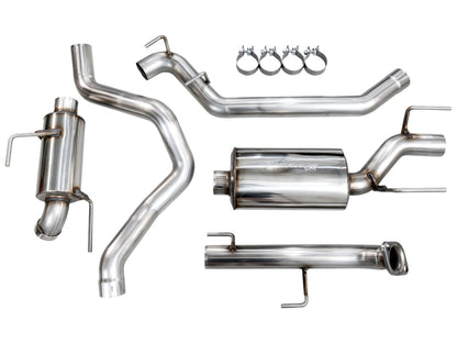 AWE Tuning 2024+ Toyota Land Cruiser / 2025+ Toyota 4Runner 0FG Cat-Back Exhaust w/ BashGuard