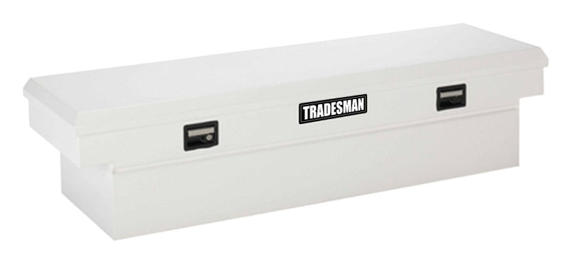 Tradesman Steel Cross Bed Truck C/O Tool Box (70in.) - White