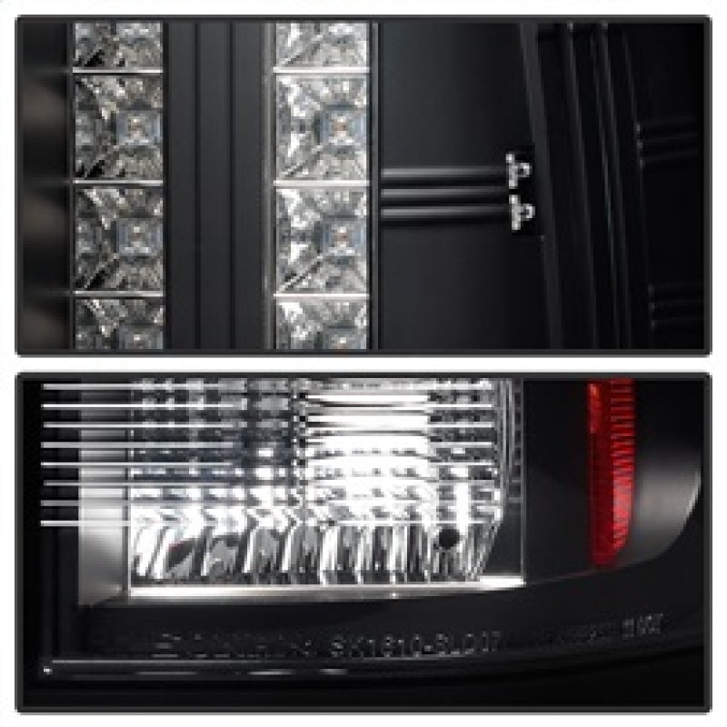 Spyder Chevy Silverado 07-13 LED Tail Lights Blk ALT-YD-CS07-LED-BK SPYDER