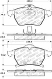 StopTech Premium Ceramic Brake Pads - 308.08190