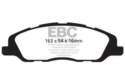 EBC RedStuff Front Brake Pads - DP31868C EBC