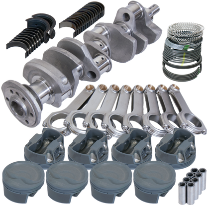 Eagle Chevy 350 3.750in Crank 6.000in H-Beam -16cc Inv Dome 4.060in Pistons Rotating Assembly