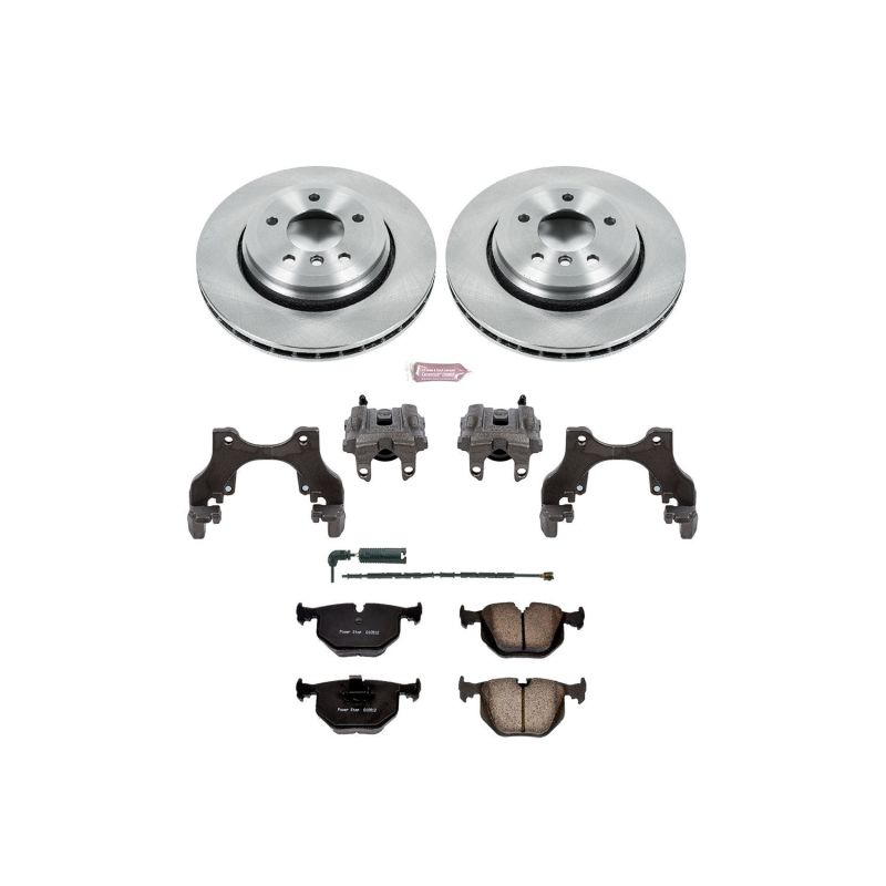 Power Stop 01-06 BMW 330Ci Rear Autospecialty Brake Kit w/Calipers PowerStop
