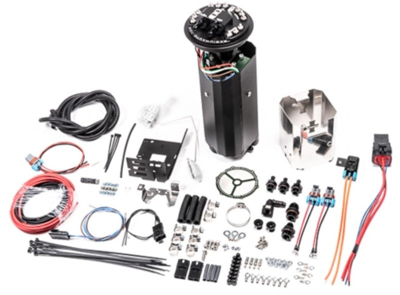 Radium Nissan R32 GT-R Fuel Hanger Surge Tank Brushless TI Auto E5LM - Pumps Not Included Radium Engineering