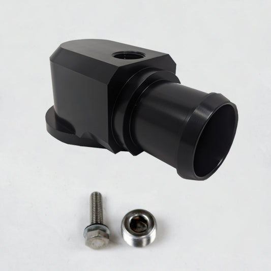 Granatelli 2018-2019 Jeep Grand Cherokee Trackhawk Billet Black Thermostat Housing - Part 431000B