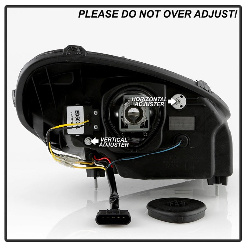 Spyder Signature Series 05-13 Chevrolet Corvette C6 Projector Headlights SPYDER