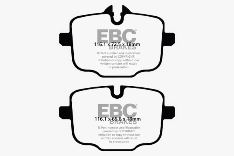 EBC GreenStuff Rear Brake Pads - DP22089 EBC