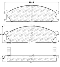 Load image into Gallery viewer, StopTech Premium Ceramic Front Brake Pads - 308.03330