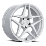 Kansei K15W Astro 18x9.5in / 5x120 BP / 35mm Offset / 72.56mm Bore - Gloss White Wheel