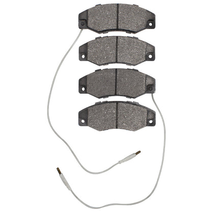 R1 Front Semi-Metallic Brake Pads 1988-1989 Eagle Medallion - 2311-0351-00