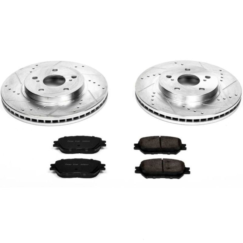 Power Stop 2002 Toyota Camry Front Z23 Evolution Sport Brake Kit PowerStop