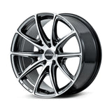 Versus VV25R 19x8.5 / +38 ET / 5x120 - Diamond Cut / Side Jet Black