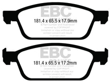 Load image into Gallery viewer, EBC Ultimax2 Front Brake Pads - UD1645