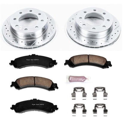 Power Stop 2005 Chevrolet Silverado 1500 HD Rear Z23 Evolution Sport Brake Kit PowerStop