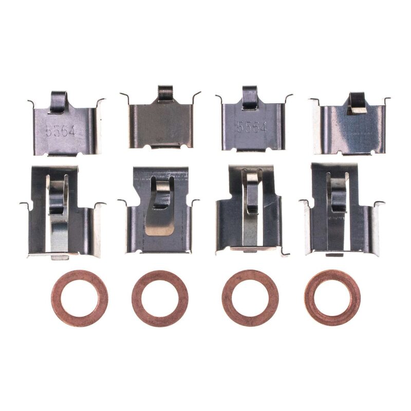 Power Stop 90-91 Honda CRX Front Black Caliper - Pair w/Bracket PowerStop