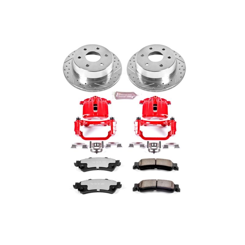 Power Stop 03-05 Chevrolet Astro Rear Z36 Truck & Tow Brake Kit w/Calipers PowerStop