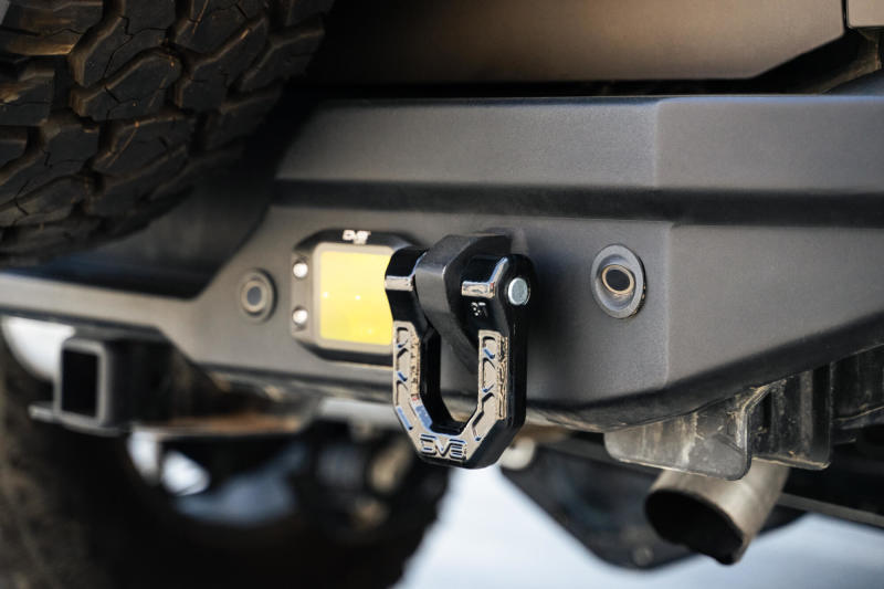 DV8 Offroad Elite Series D-Ring Shackles - Pair (Black) DV8 Offroad