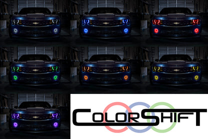 Oracle Chevrolet Camaro RS 10-13 Halo Kit - ColorSHIFT w/ Simple Controller